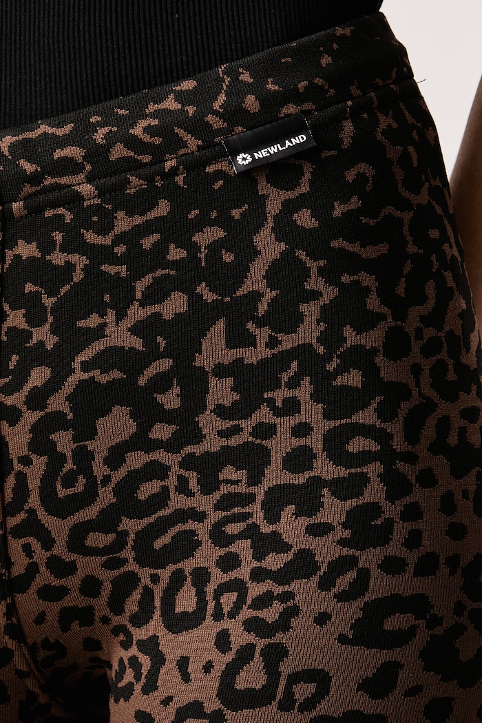 Legginsy funkcyjne damskie Elyth Newland N46962.316 brązowy