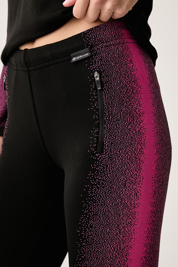 Legginsy funkcyjne damskie Glacialis Newland czarny N46983.111