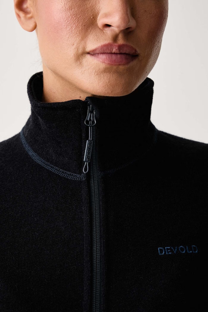 Bluza funkcyjna damska wełniana Thermo Wool Devold granatowy PDGO.278.471.A