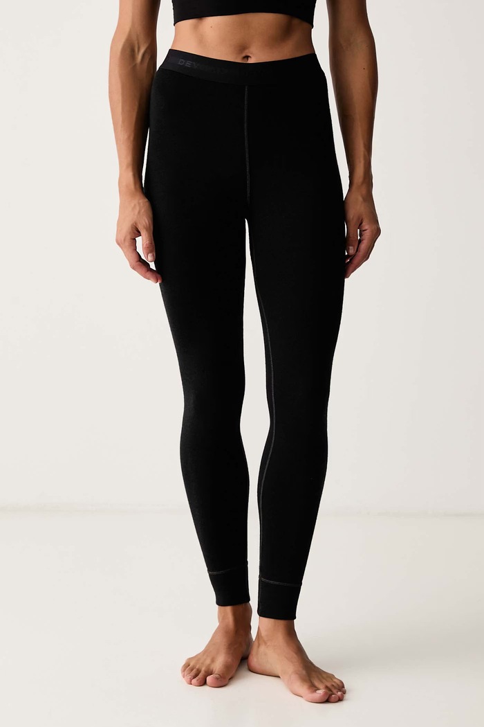 Devold Legginsy funkcyjne damskie wełniane Expedition Merino czarny PDGO.155.110.A