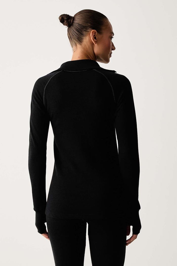 Odzież Devold Longsleeve funkcyjny damski wełniany Expedition Merino PDGO.155.244.A czarny