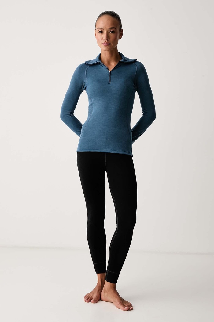 Devold Longsleeve funkcyjny damski z wełną merino Duo Active Merino PDGO.237.244.A niebieski AW26
