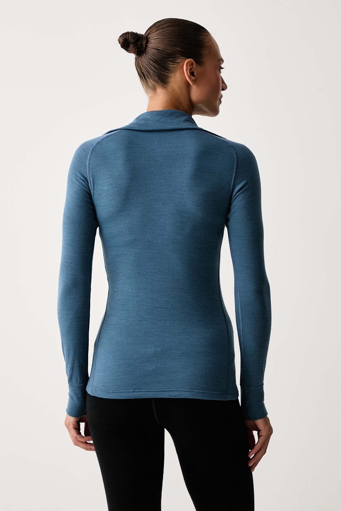 Odzież Devold Longsleeve funkcyjny damski z wełną merino Duo Active Merino PDGO.237.244.A niebieski