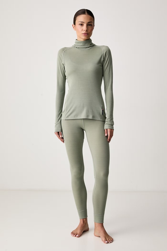 Devold Longsleeve funkcyjny damski z wełny merino Adventure Merino PDGO.245.236.A zielony AW26