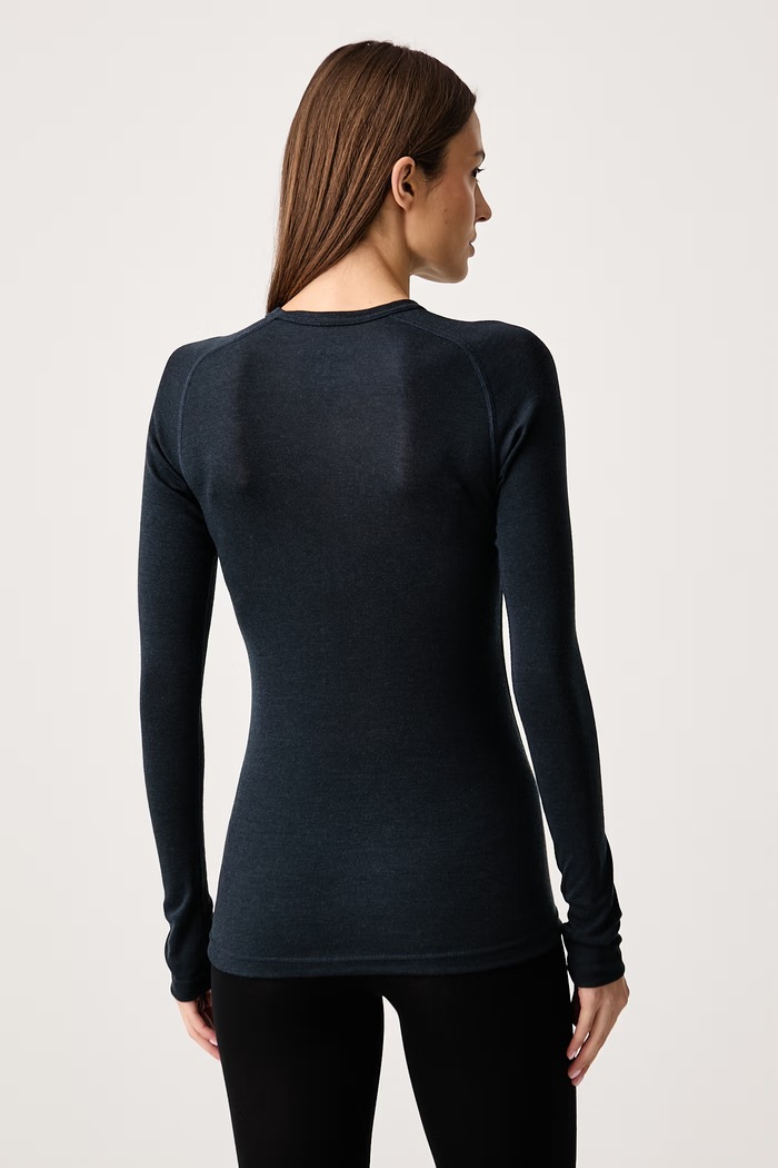 Odzież Devold Longsleeve funkcyjny damski z wełny merino Adventure Merino PDGO.245.228.B granatowy
