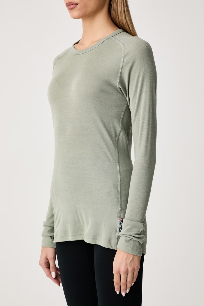 Odzież Devold Longsleeve funkcyjny damski z wełny merino Adventure Merino PDGO.245.228.B zielony