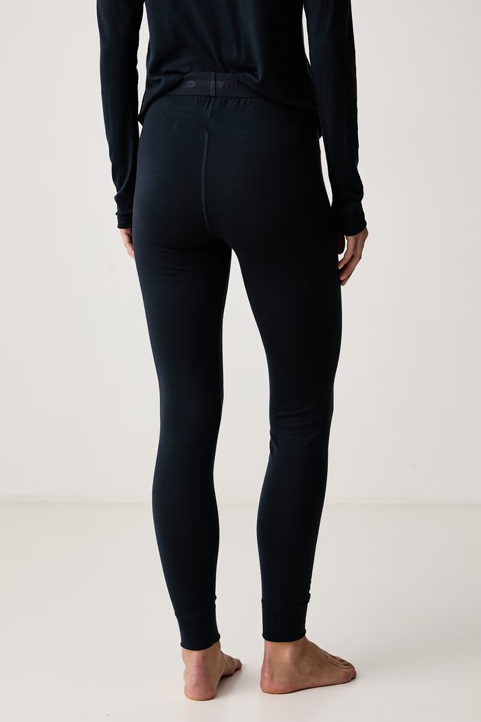 Odzież Devold Legginsy funkcyjne damskie wełniane Breeze Plus Merino PDGO.183.110.C granatowy