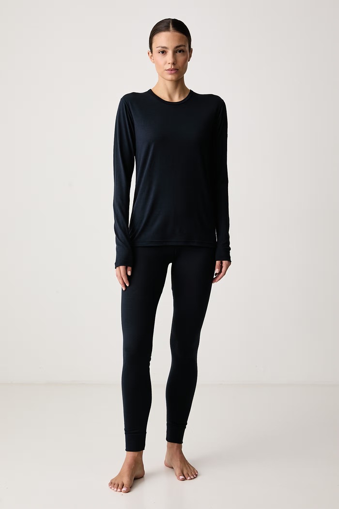Devold Longsleeve funkcyjny damski z wełny merino Breeze Plus Merino PDGO.183.286.C granatowy AW26