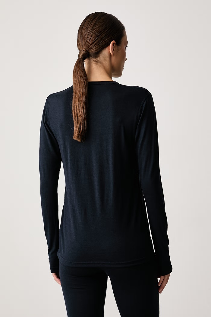 Odzież Devold Longsleeve funkcyjny damski z wełny merino Breeze Plus Merino PDGO.183.286.C granatowy