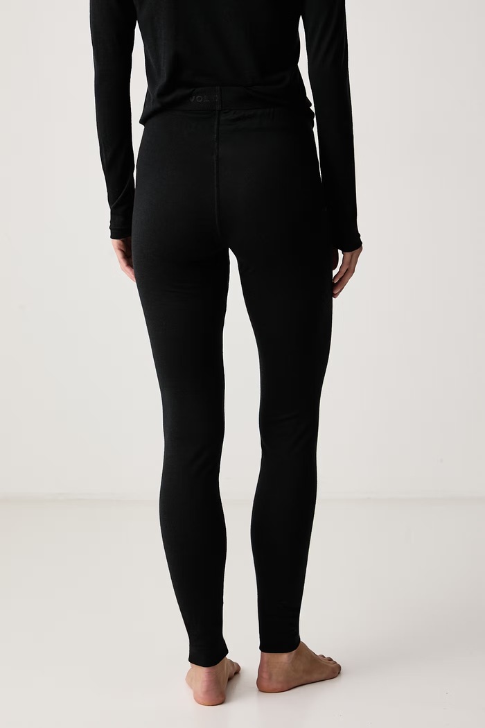 Odzież Devold Legginsy funkcyjne damskie wełniane Breeze Merino PDGO.180.110.A czarny