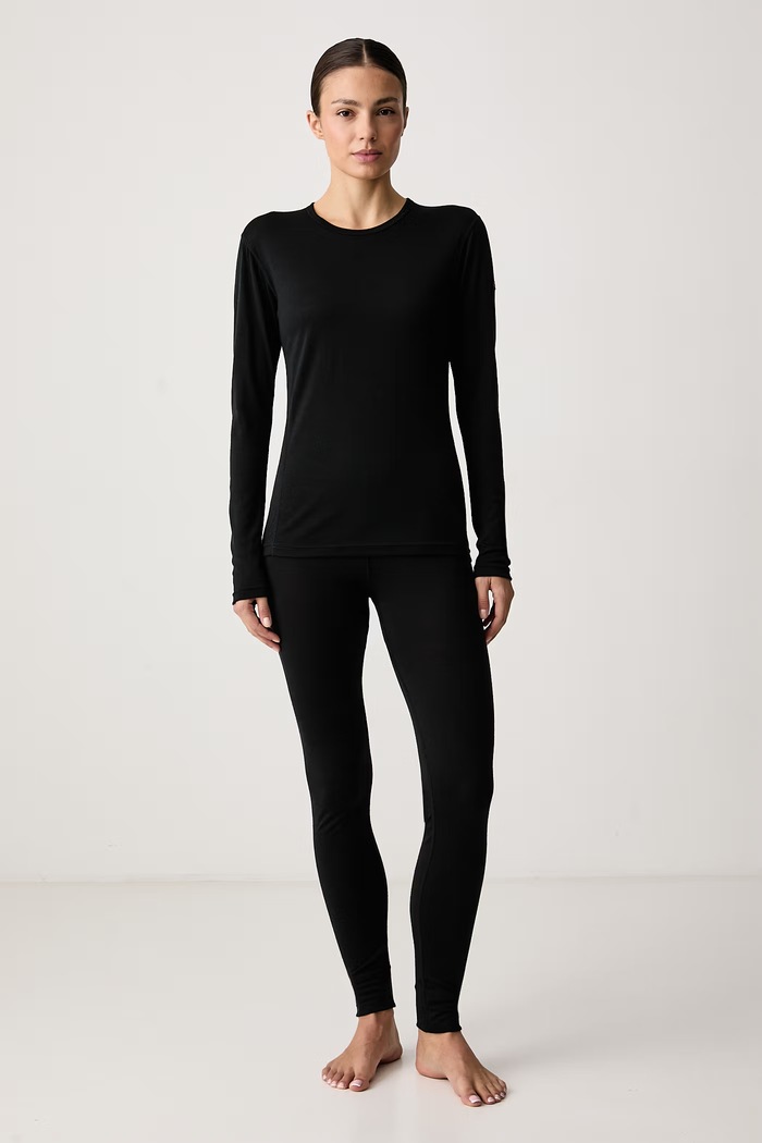 Devold Longsleeve funkcyjny damski wełniany Breeze Merino PDGO.180.286.A czarny AW26