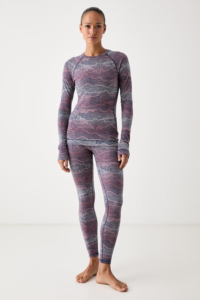 Smartwool Longsleeve funkcyjny damski z wełny merino SW016370R401 różowy AW26