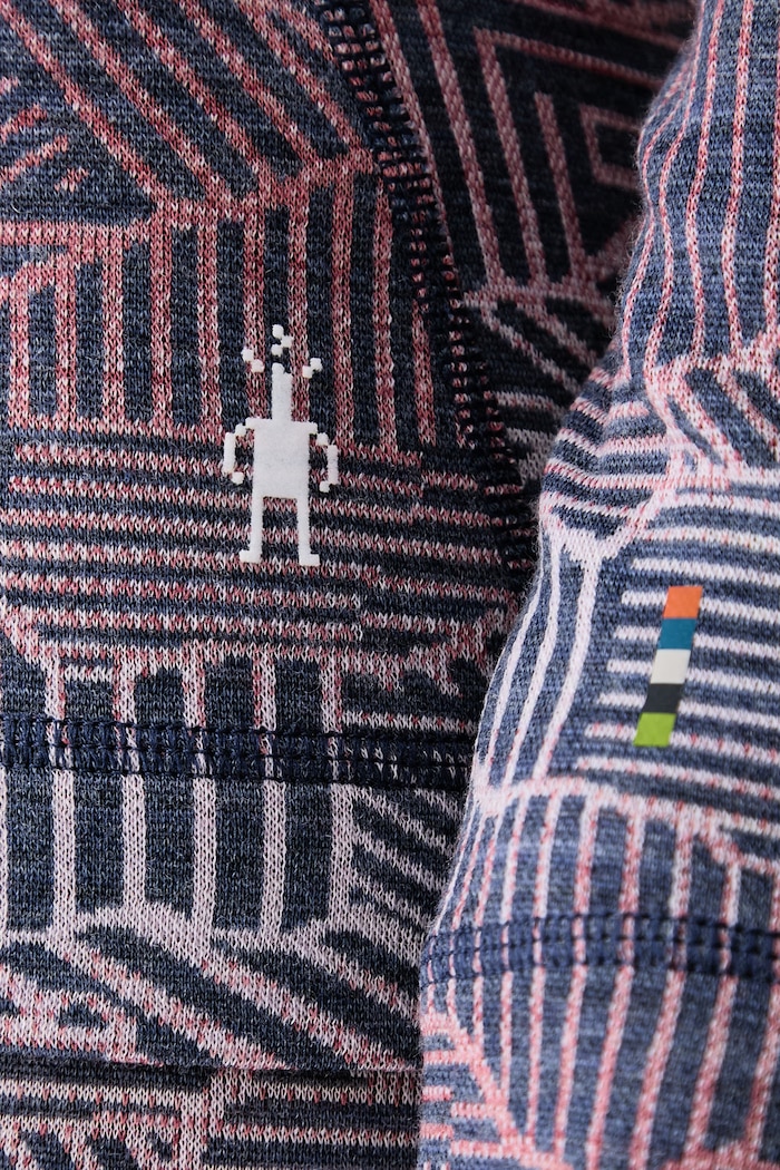 Longsleeve funkcyjny damski z wełny merino Smartwool różowy SW016370R401