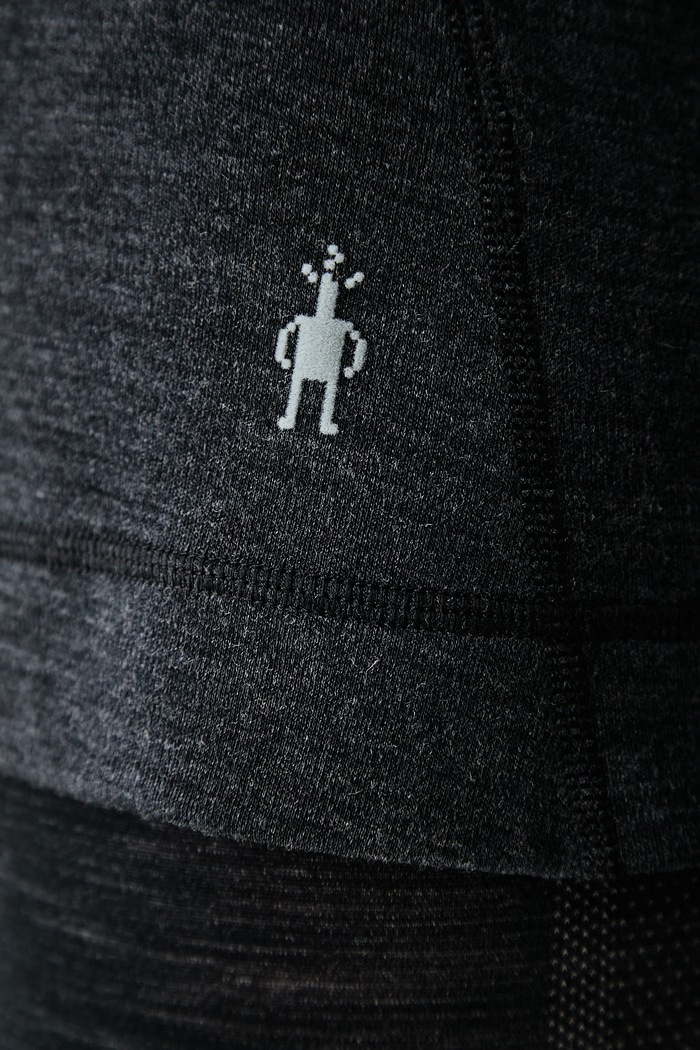 Longsleeve termoaktywny damski z wełny merino Smartwool szary SW0163700101