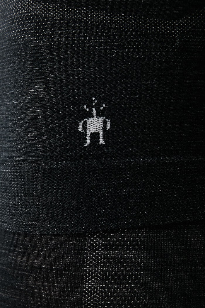 Longsleeve termoaktywny damski z wełną merino Smartwool czarny SW0030550011