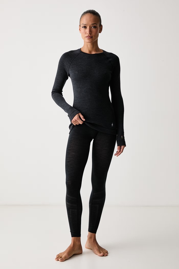 Smartwool Legginsy termoaktywne damskie z wełną merino SW0030540011 czarny AW26