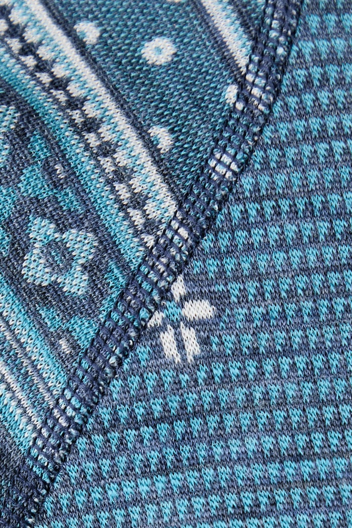 Longsleeve termoaktywny damski z wełny merino Smartwool niebieski SW002829R341