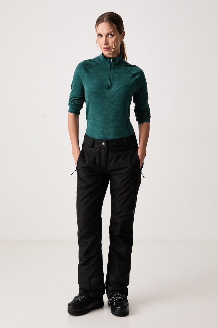 Smartwool Longsleeve termoaktywny damski z wełny merino SW002829R251 turkusowy AW26