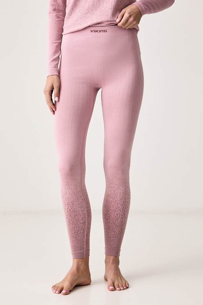 Odzież Viking Komplet bielizny termoaktywnej damski z dodatkiem merino Altis Set Merino 500.28.4526 różowy