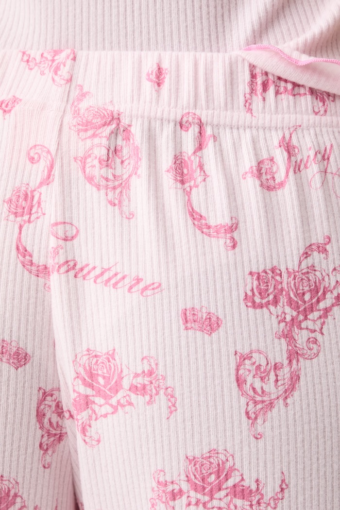 Juicy Couture Dvojdielne pyžamo dámske ROSE RIB SET JCYPJ226856
