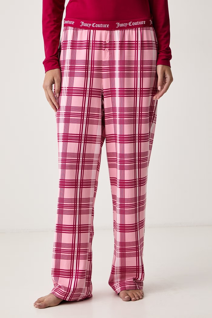Oblečenie Juicy Couture Nočná košeľa dámska HEIRESS SET JCYPJ226854 červená