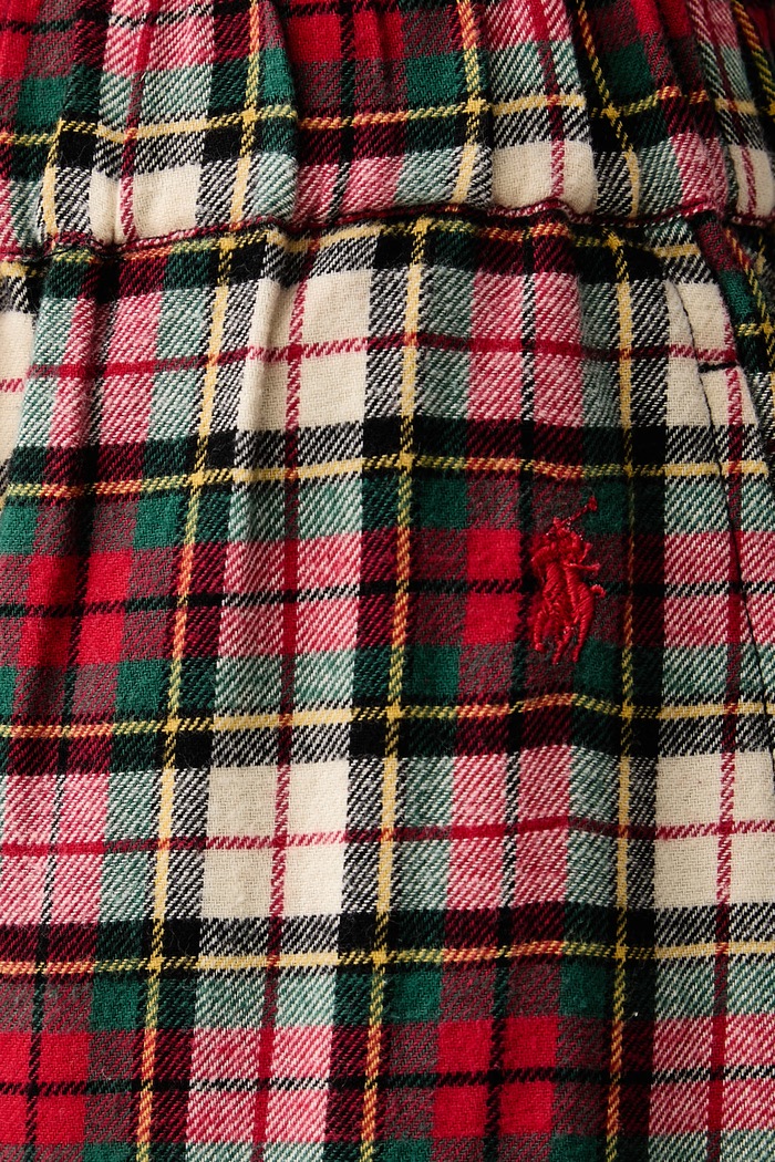 Piżama dwuczęściowa damska bawełniana Polo Ralph Lauren bordowy 4P0702