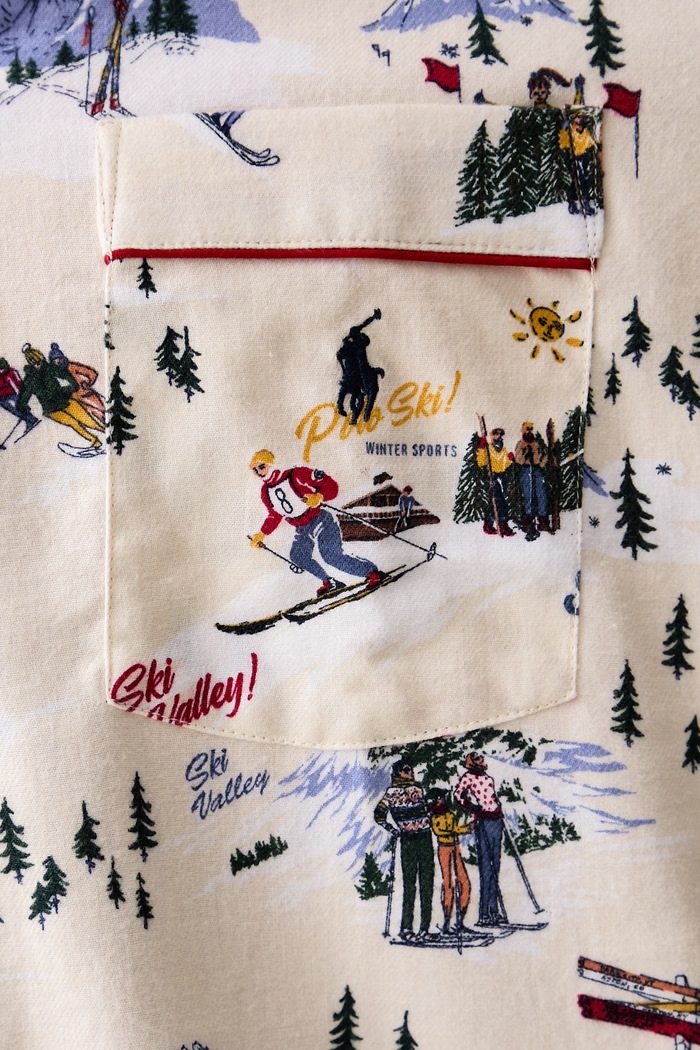 Polo Ralph Lauren Piżama dwuczęściowa damska bawełniana 4P0701