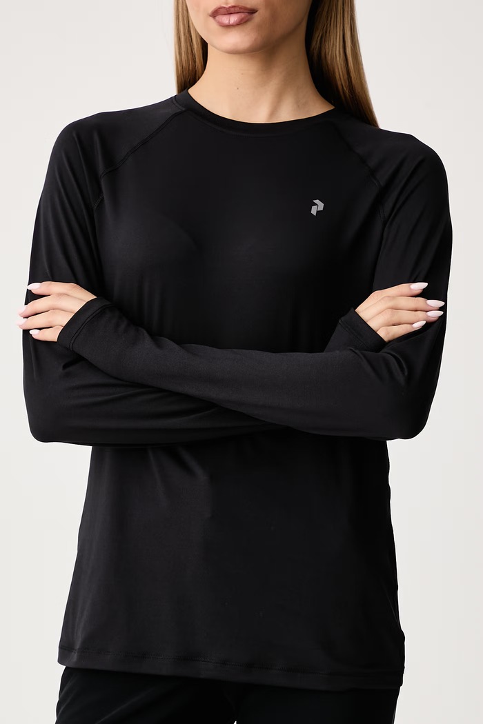 Odzież Peak Performance Longsleeve funkcyjny damski Spirit G79755020 czarny