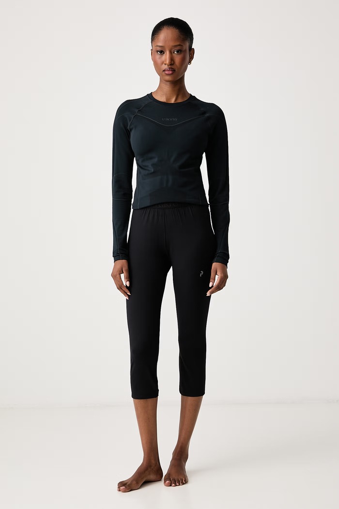 Peak Performance Legginsy funkcyjne damskie Spirit Short G79893010 czarny AW26