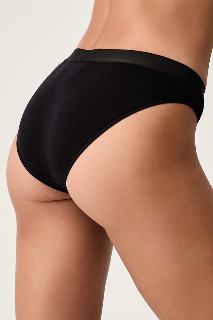 Odzież MM6 Maison Margiela Figi damskie z bawełną MKL840060 czarny