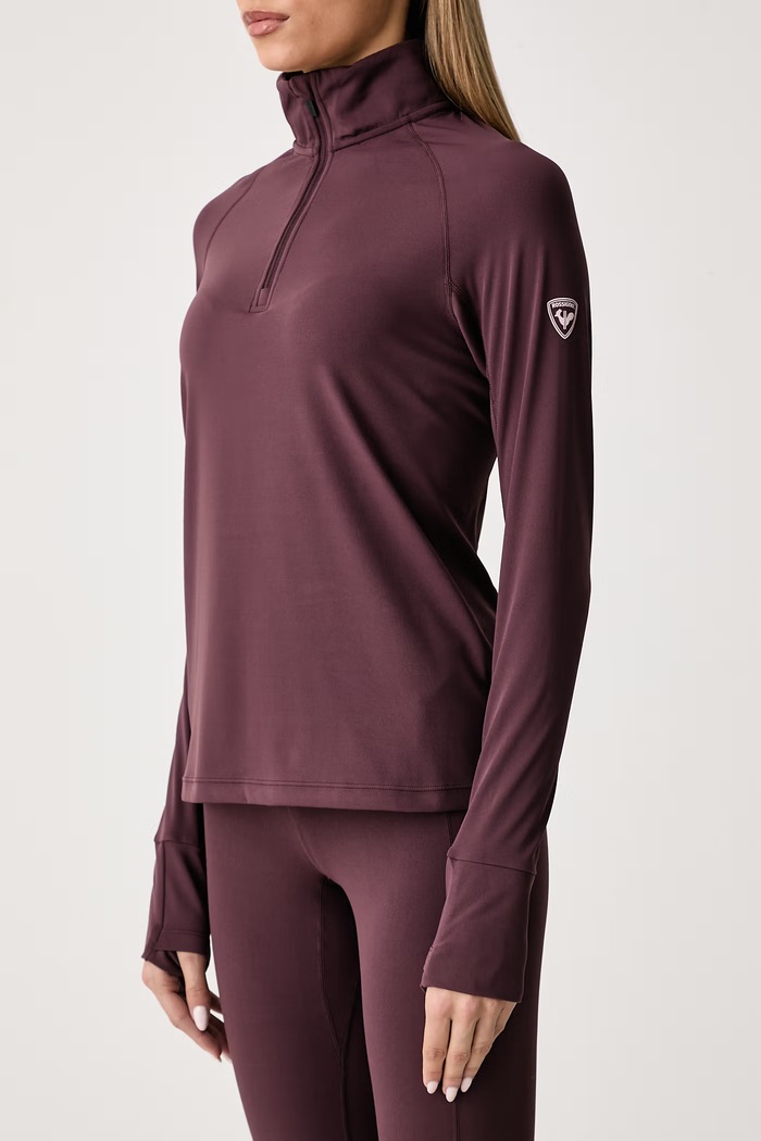 Legginsy funkcyjne damskie Rossignol RLPWU01 fioletowy