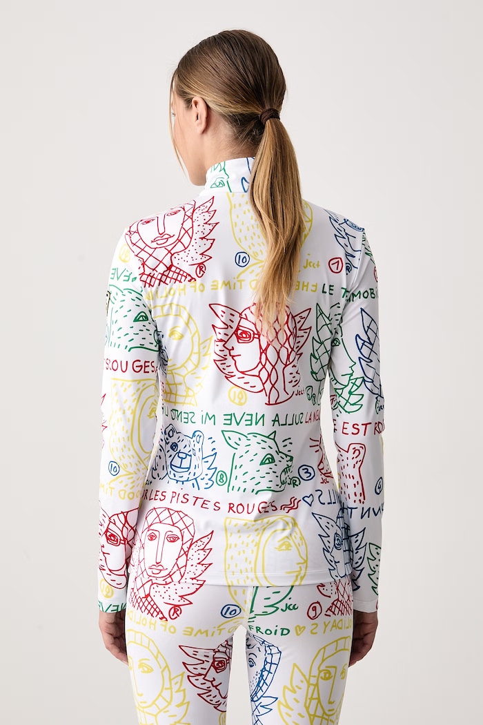 Odzież Rossignol Longsleeve funkcyjny damski JCC RLPWL08 multicolor