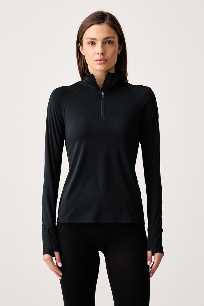 Rossignol Longsleeve funkcyjny damski czarny RLPWL01