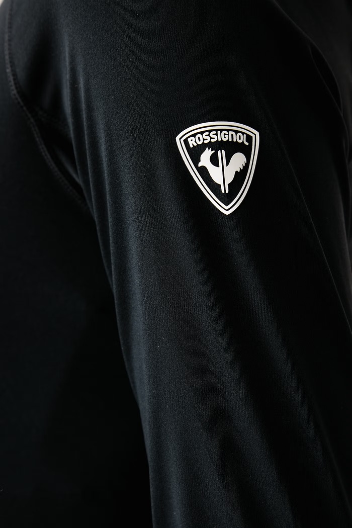 Longsleeve funkcyjny damski Rossignol czarny RLPWL01