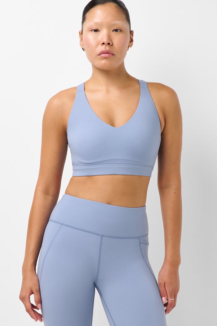 Sweaty Betty Biustonosz sportowy Power Pulse niebieski SB10044
