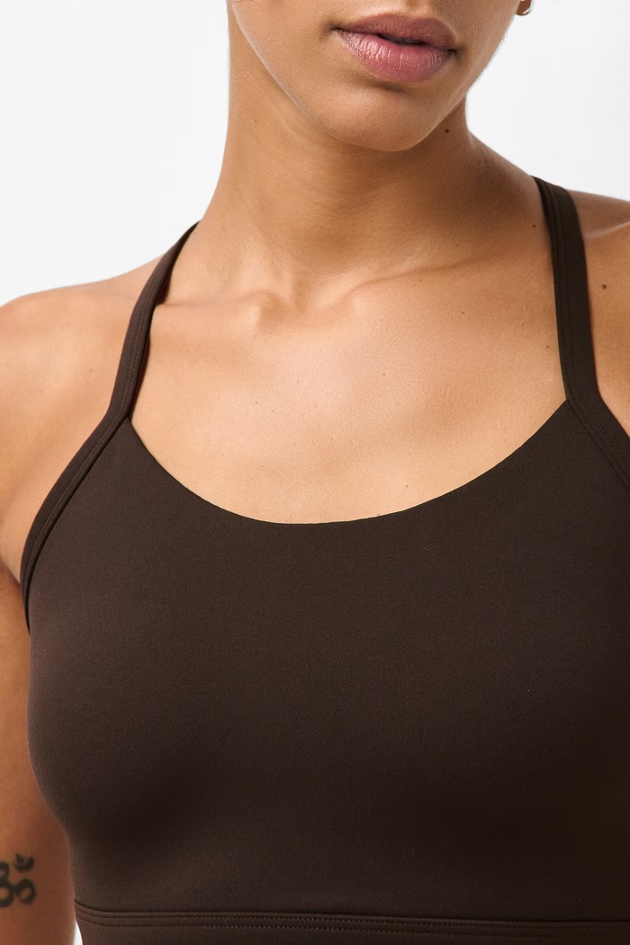 Biustonosz sportowy Empower Sweaty Betty SB10489 brązowy
