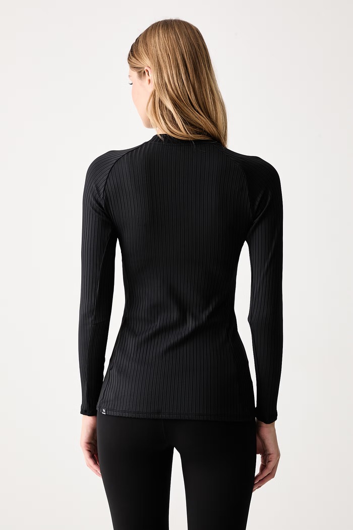 Rip Curl Longsleeve kąpielowy damski PREMIUM SURF 16GWRV czarny AW26
