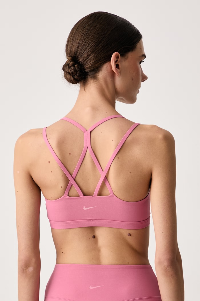 Oblečenie Nike Športová podprsenka Zenvy Strappy IB9847.641 ružová