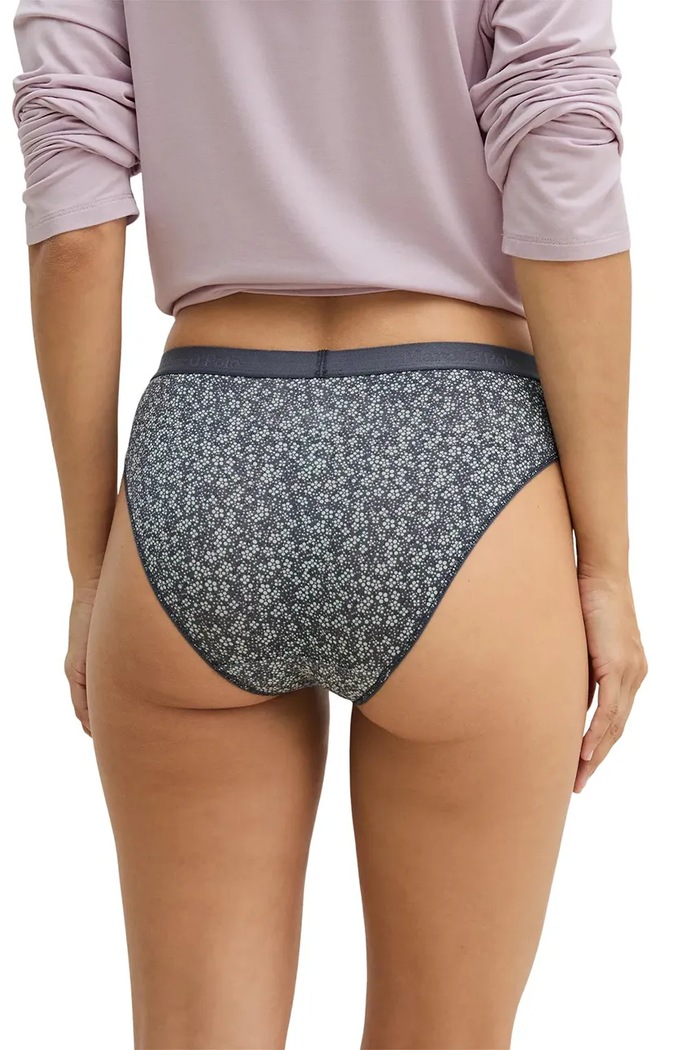 Odzież Marc O'Polo Figi damskie bawełniane z elastanem 3-pack 10228522 multicolor