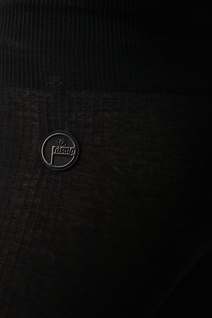 Legginsy funkcyjne damskie z dodatkiem kaszmiru ALLIANCE III Fusalp Y1205 czarny
