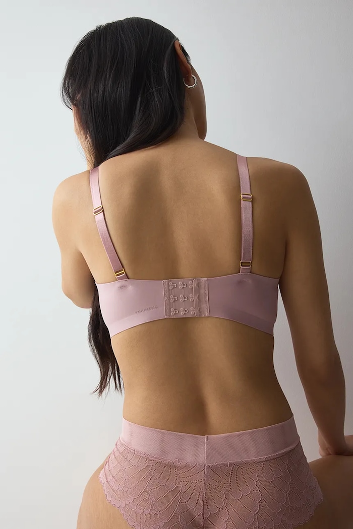 Triumph Braletka čipkovaná 10229066 ružová AW26