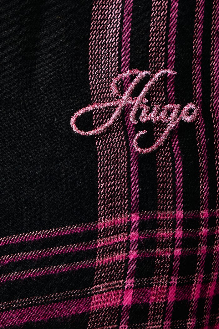HUGO Dvojdielne pyžamo dámske s bavlnou FLANNEL GIFT-SET 50570176