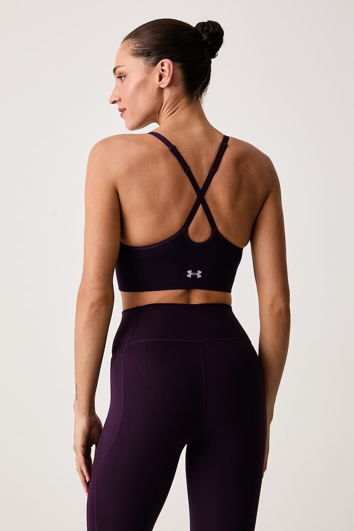 Odzież Under Armour Biustonosz sportowy Vanish Seamless 1384417.526 fioletowy