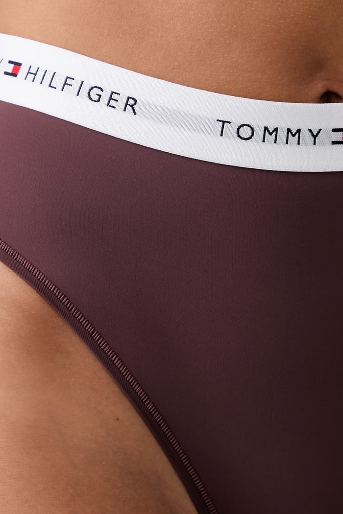 Tommy Hilfiger figi damskie bordowy UW0UW06640