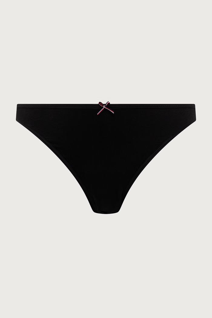 Tommy Hilfiger μπραζίλ γυναικεία 3-pack μαύρο UW0UW06665