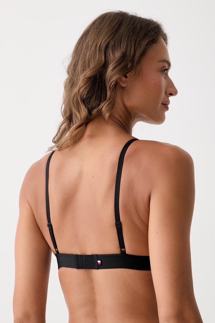 Odzież Tommy Hilfiger biustonosz trójkątny UW0UW06641 czarny
