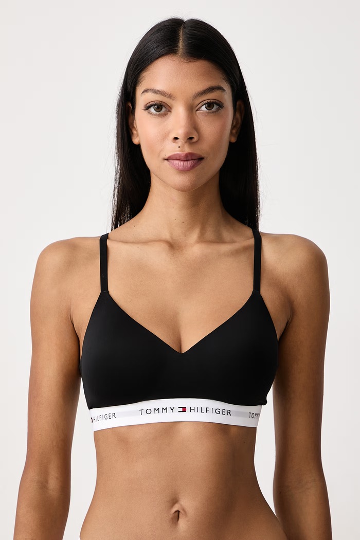 Tommy Hilfiger Biustonosz czarny UW0UW06639