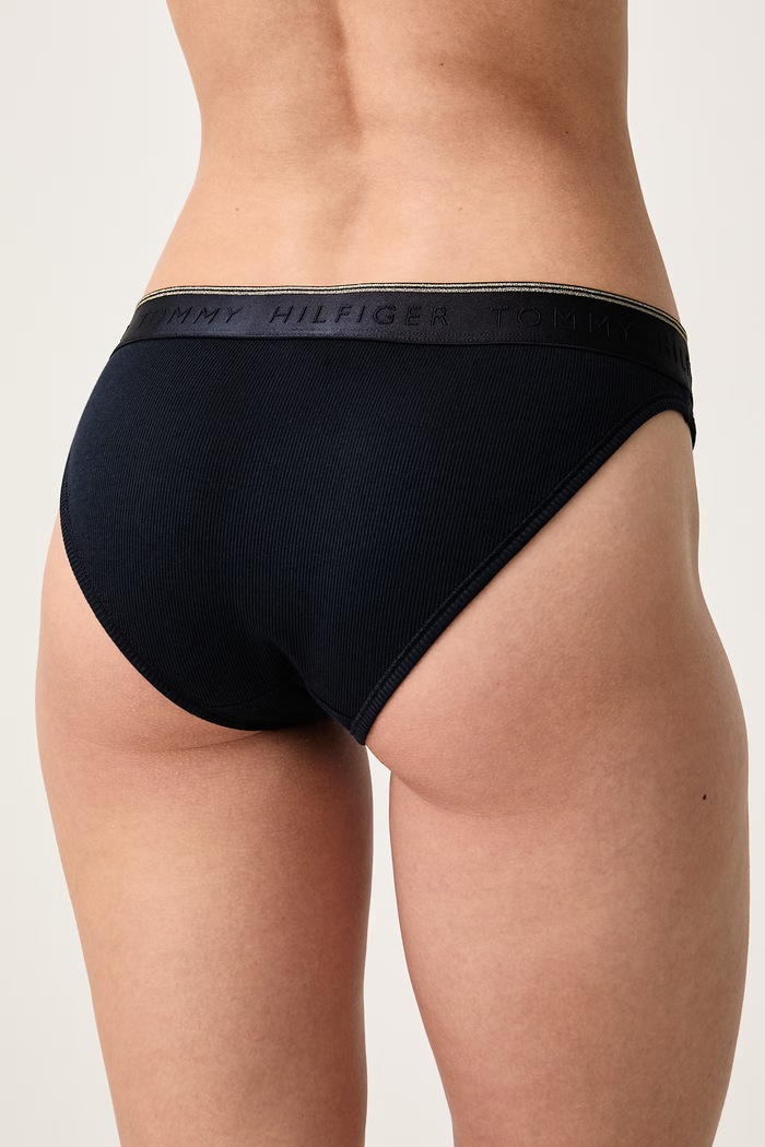 Odjeća Tommy Hilfiger Donje rublje za žene s pamukom UW0UW06679 mornarsko plava