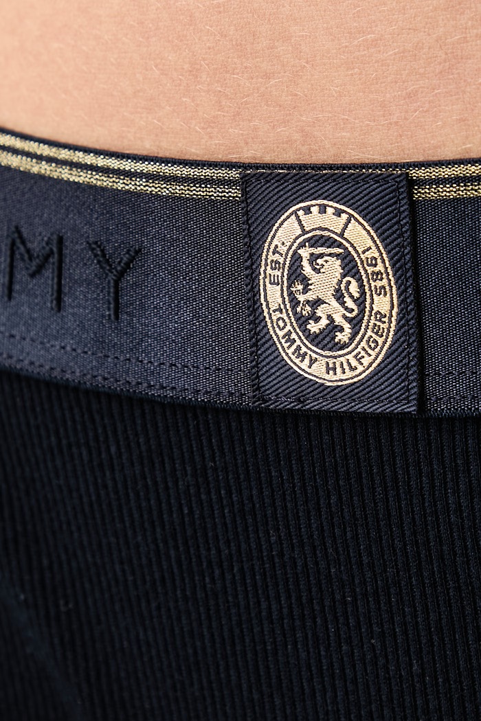 Donje rublje za žene s pamukom Tommy Hilfiger UW0UW06679 mornarsko plava