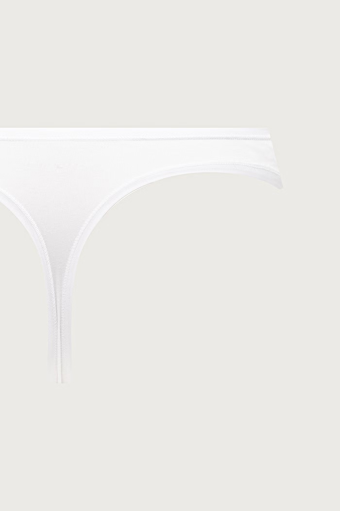 Tommy Hilfiger Tange za žene od pamuka s elastanom 3-pack UW0UW06663